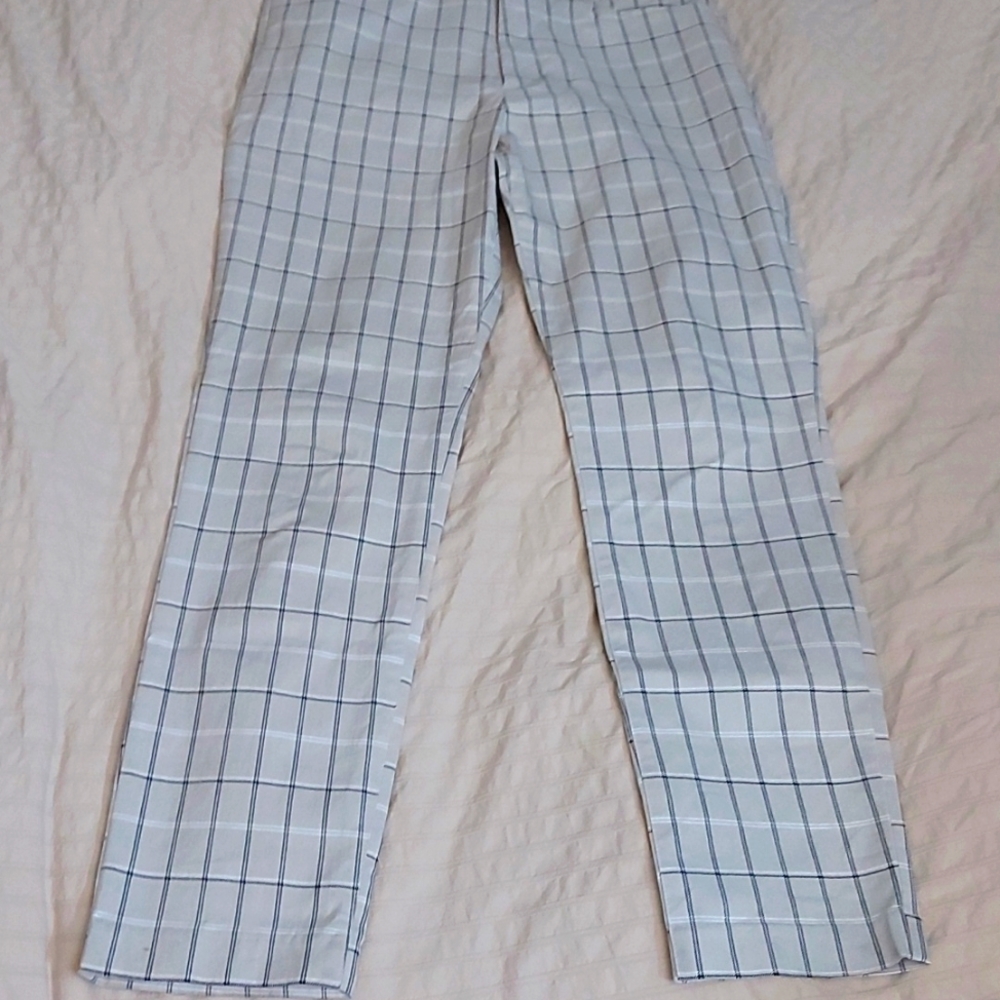 Crosby Plaid Dress Pants